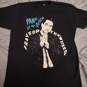 Size Medium Panic! At The Disco 2018 Pray for the Wicked Tour Concert T-Shirt